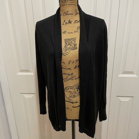 LOFT Sweaters - Loft Black Cardigan Sz MP